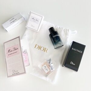 Dior Fragrance Set with Bag